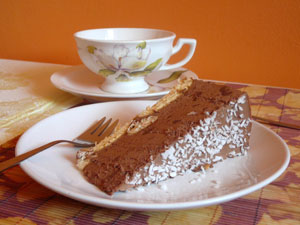 Ciasto z czekoladową pianką