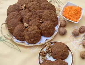 Ciasteczka marchewkowe